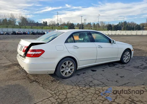 2013 Mercedes-Benz E 350 from USA, damaged, VIN WDDHF5KB5DA673269